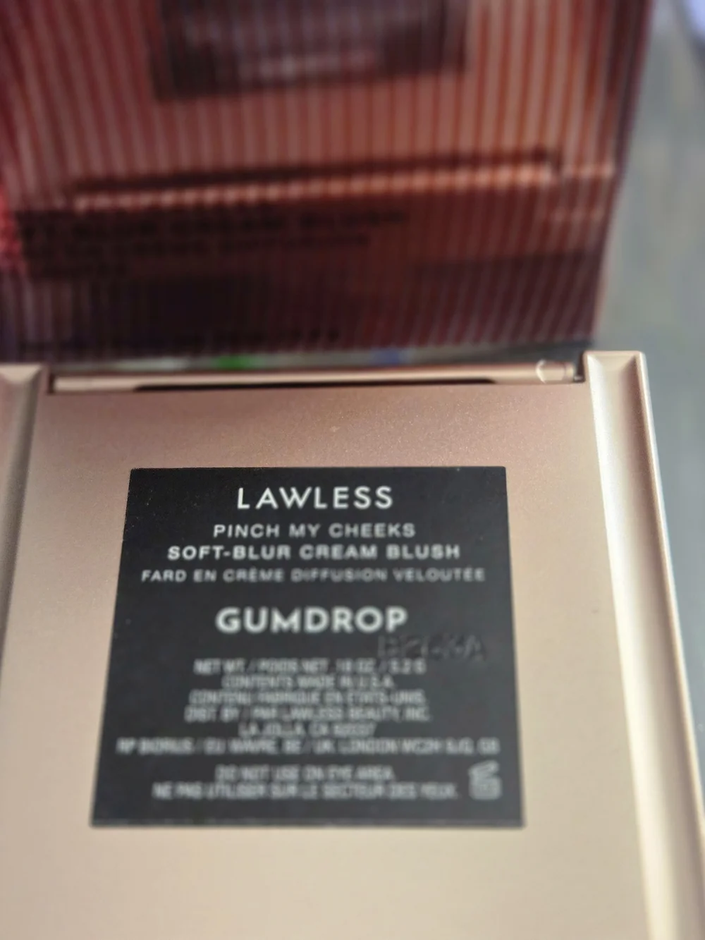 LAWLESS Pinch My Cheeks Soft Blur Cream Blush in Gumdrop Pink